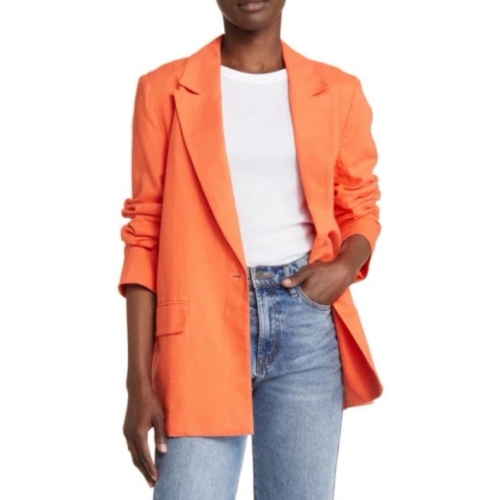 Treasure & Bond Linen Blazer
